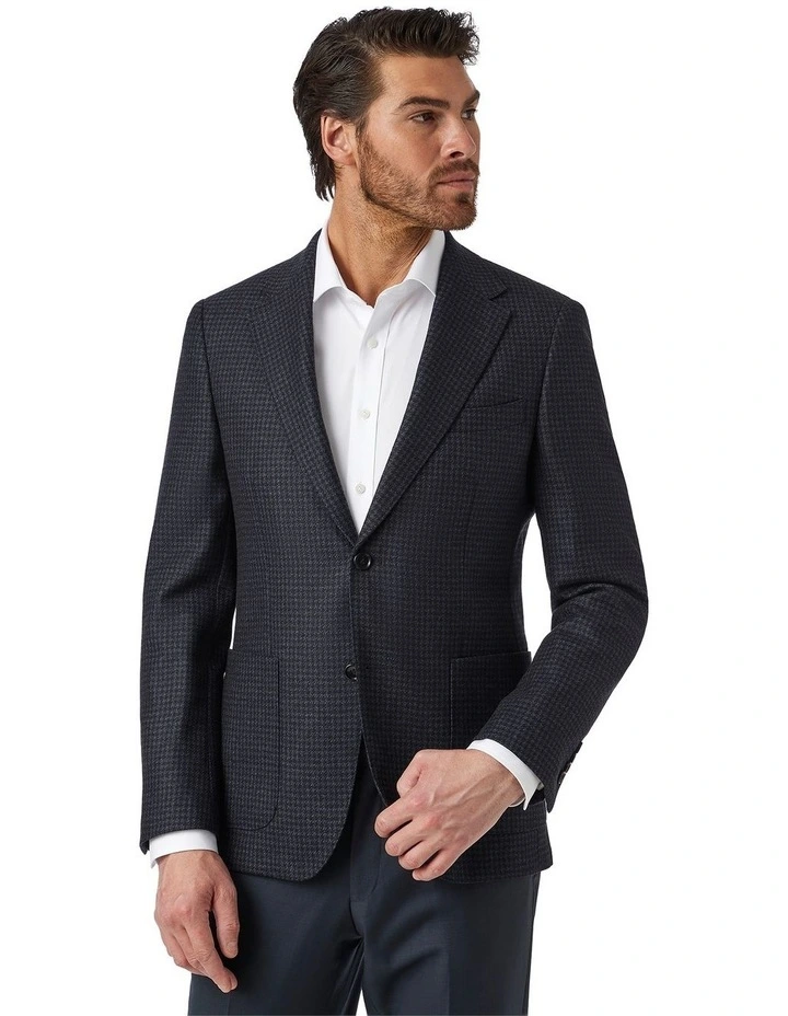 Brunswick Modern Fit Sports Jacket in Navy image 1