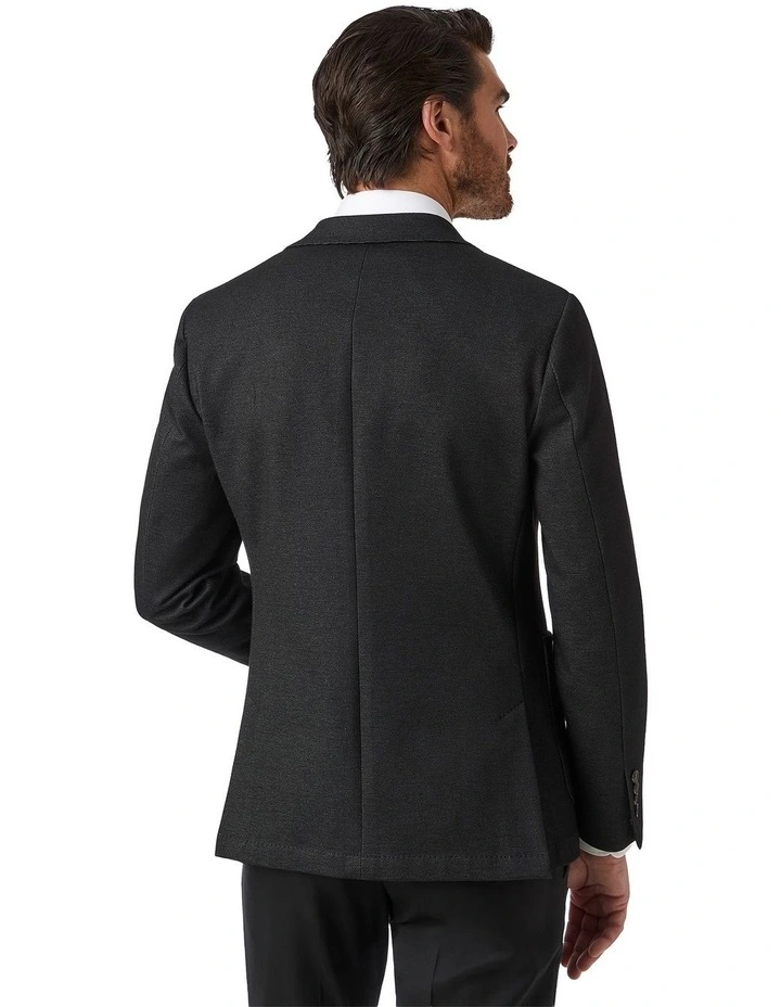Kyneton Modern Fit Sports Jacket In Black image 3
