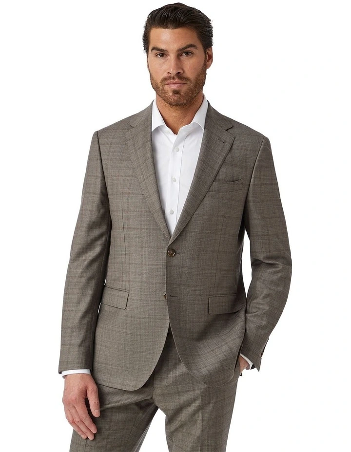 Kensington Modern Fit Jacket in Brown image 1