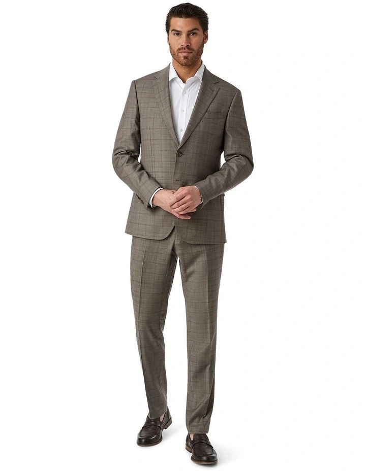 Kensington Modern Fit Jacket in Brown image 2