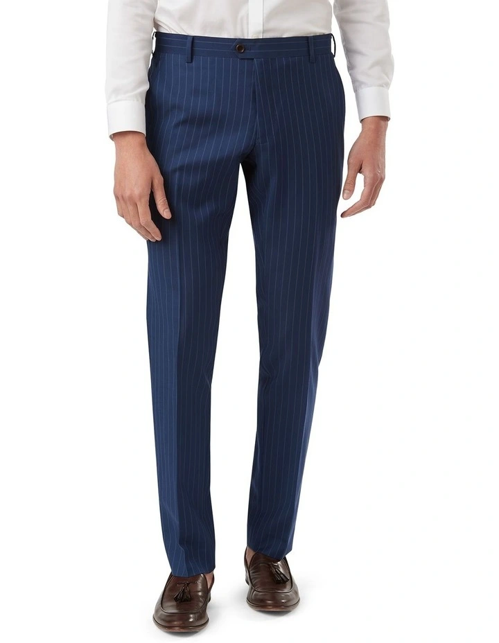 Kingsbury Slim Fit Trouser in Blue image 1