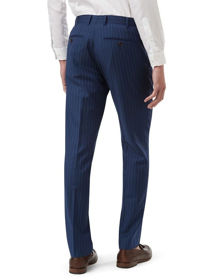 Kingsbury Slim Fit Trouser in Blue image 2