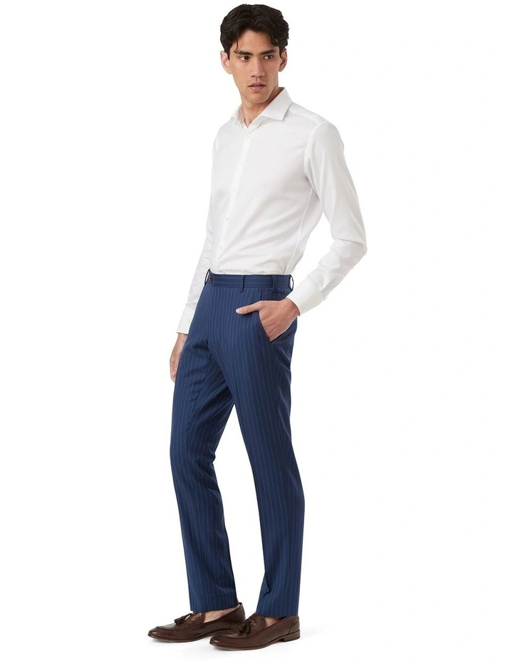 Kingsbury Slim Fit Trouser in Blue image 3