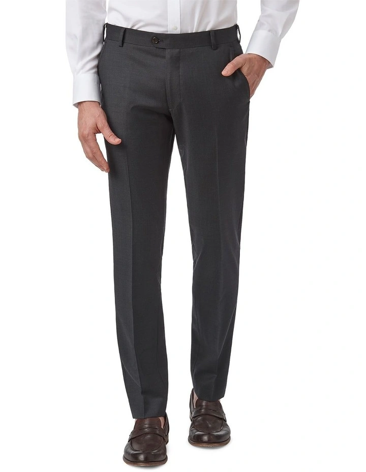 Kingsbury Slim Fit Trouser in Characoal image 1