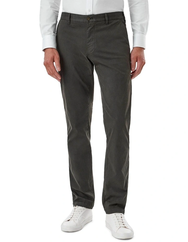 Brackley Modern Fit Chino In Green image 1