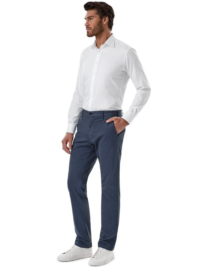 Brackley Modern Fit Chino In Steel image 3