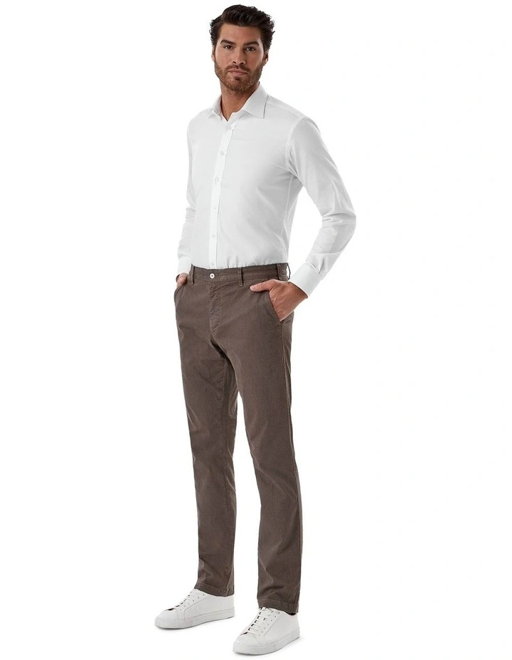 Brackley Modern Fit Chino In Taupe image 3