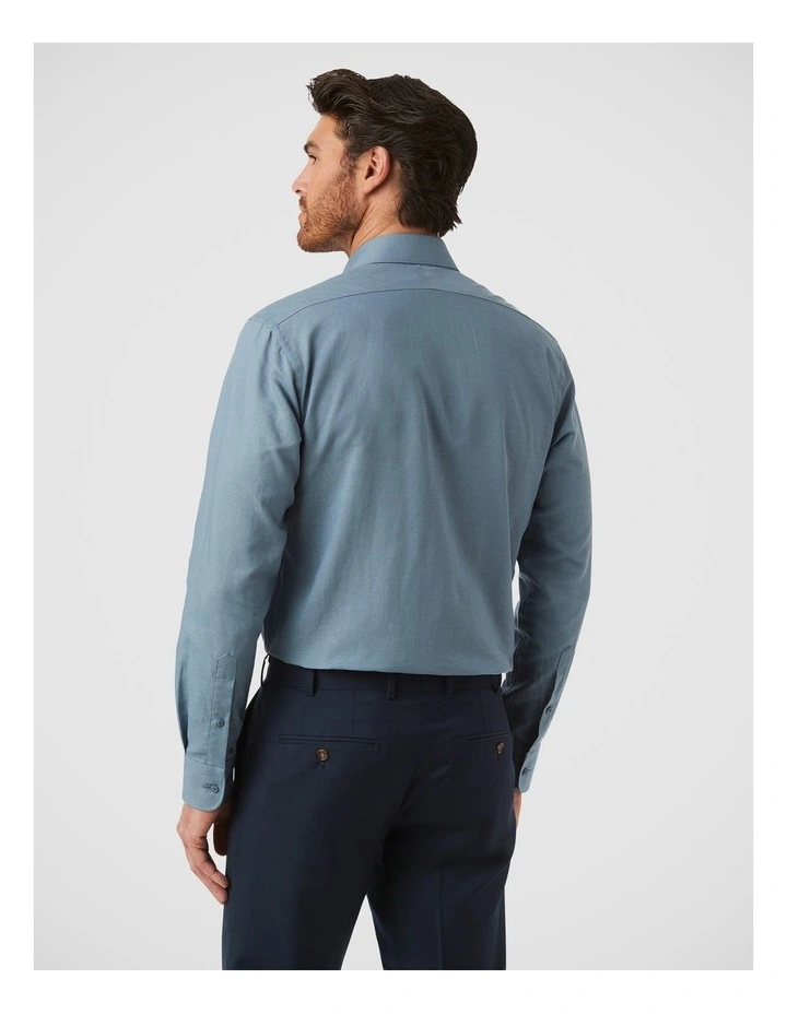 Hadfield Modern Fit Shirt in Steel image 4