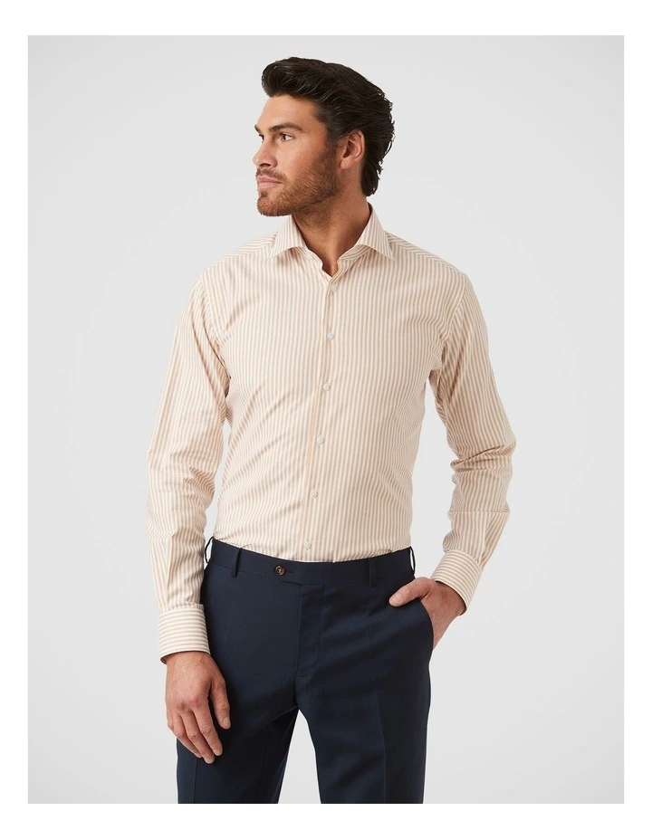 Parkdale Modern Fit Shirt In Yellow image 1
