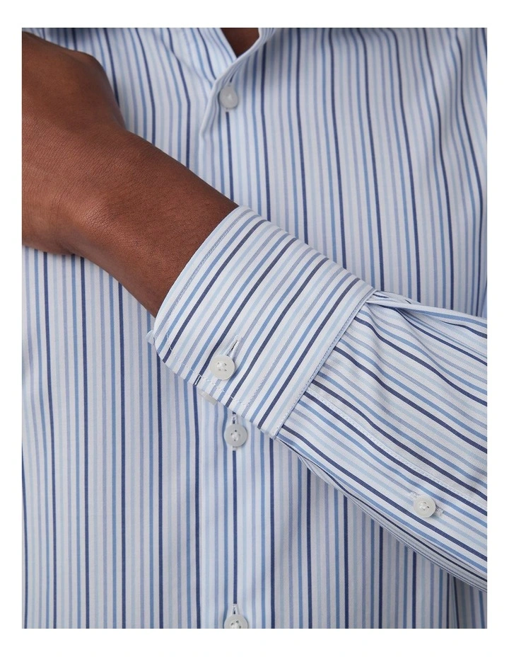 Hastings Slim Fit Shirt In Blue image 2