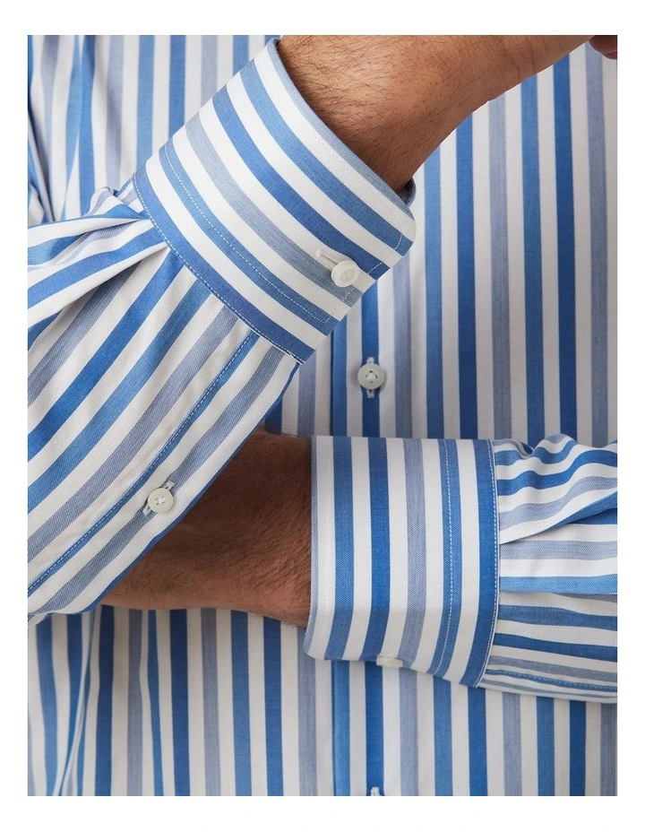 Hadfield Modern Fit Shirt In Blue image 2