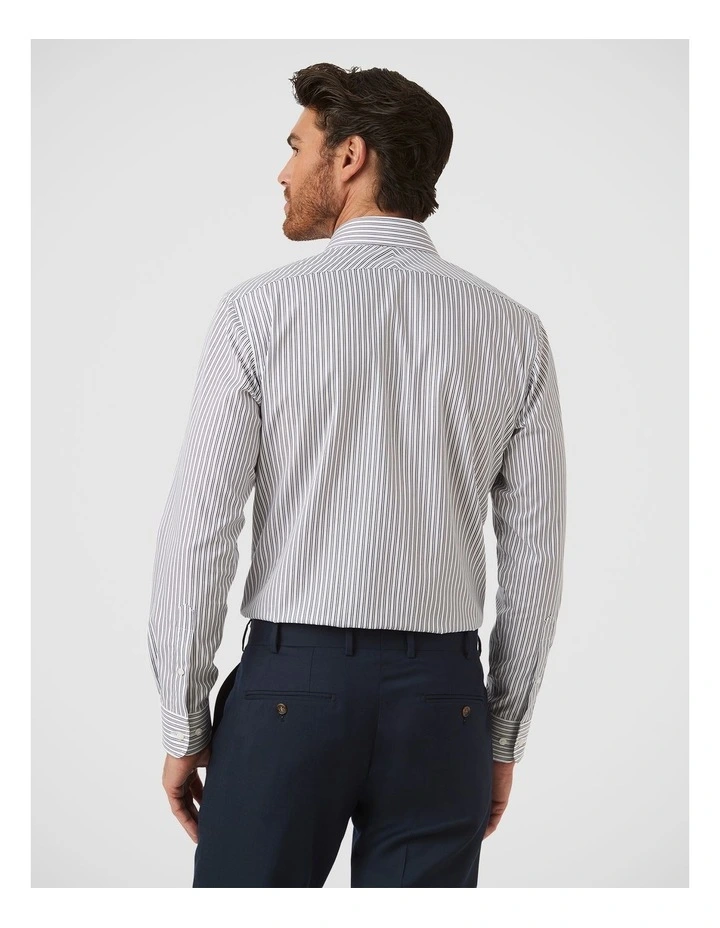 Parkdale Modern Fit Shirt In Navy image 4