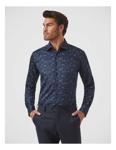 Parkdale Modern Fit Shirt In Navy