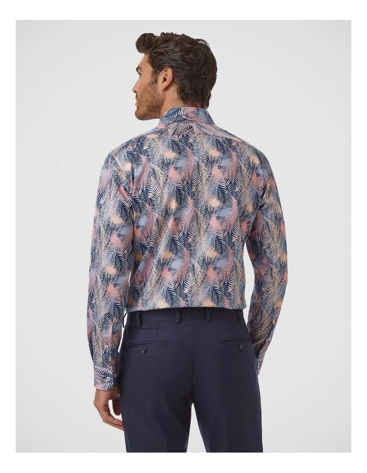 Parkdale Modern Fit Shirt In Navy image 4