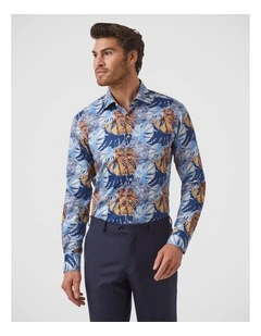Parkdale Modern Fit Shirt In Blue
