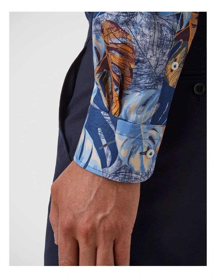 Parkdale Modern Fit Shirt In Blue image 2