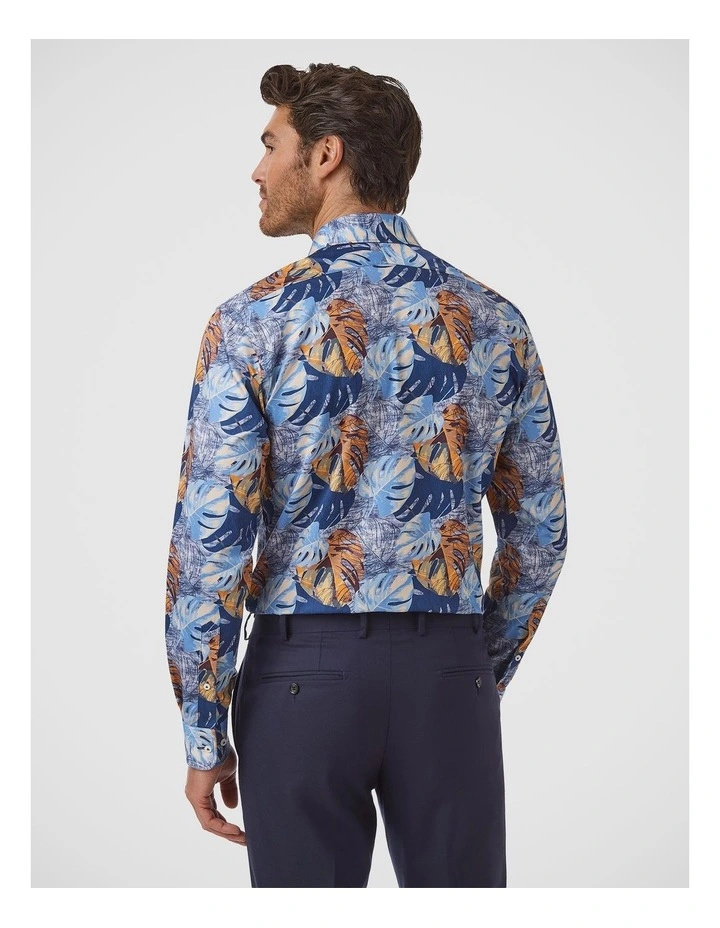 Parkdale Modern Fit Shirt In Blue image 4