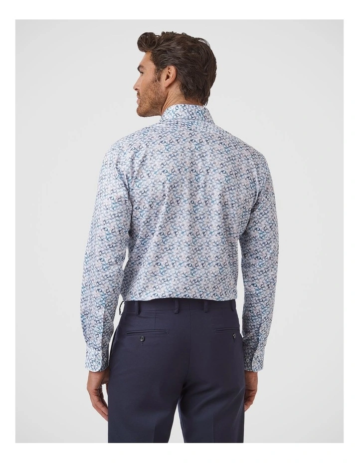 Parkdale Modern Fit Shirt In Blue image 4