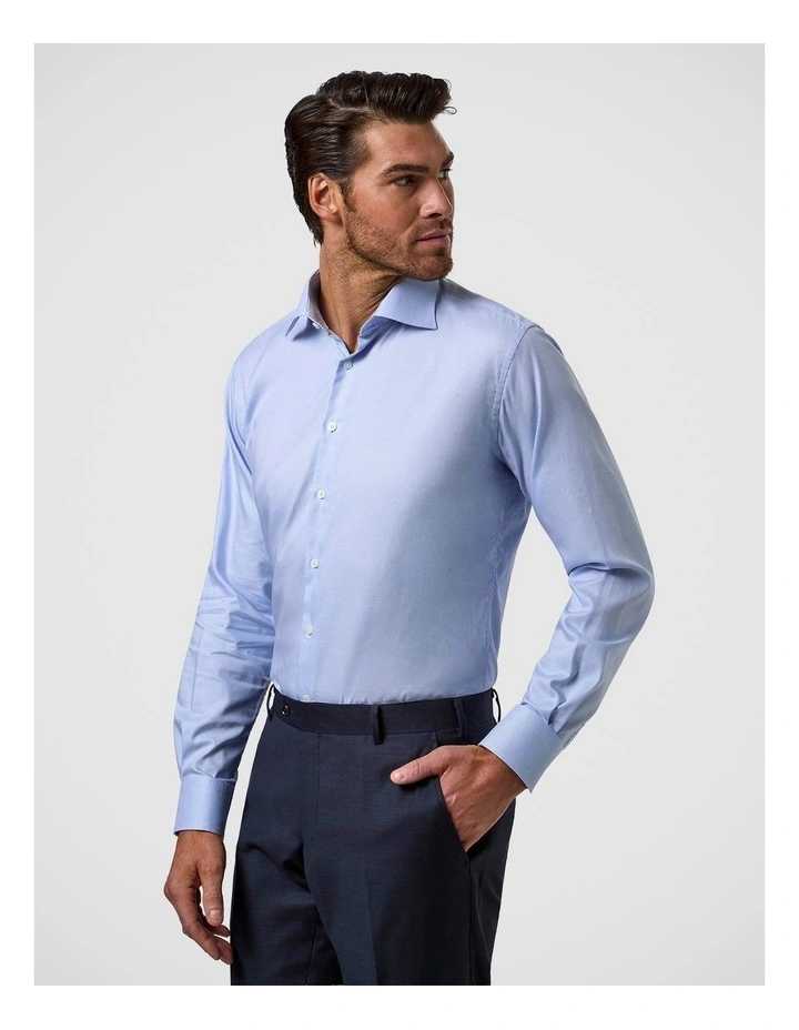 Parkdale Modern Fit Shirt In Sky image 3