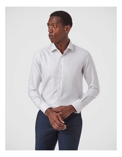 Hastings Slim Fit Shirt in Taupe