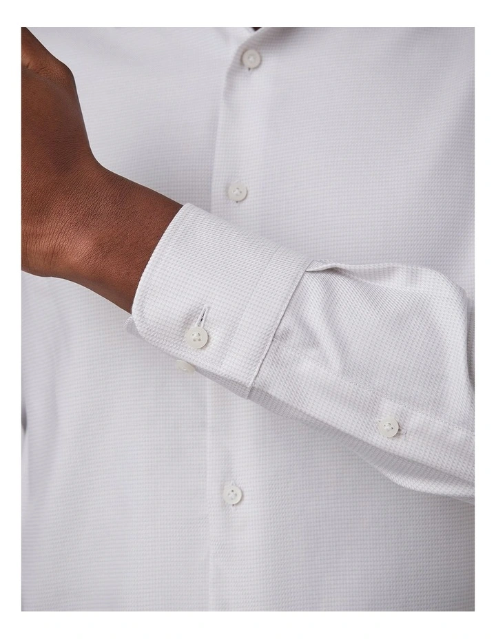 Hastings Slim Fit Shirt in Taupe image 2