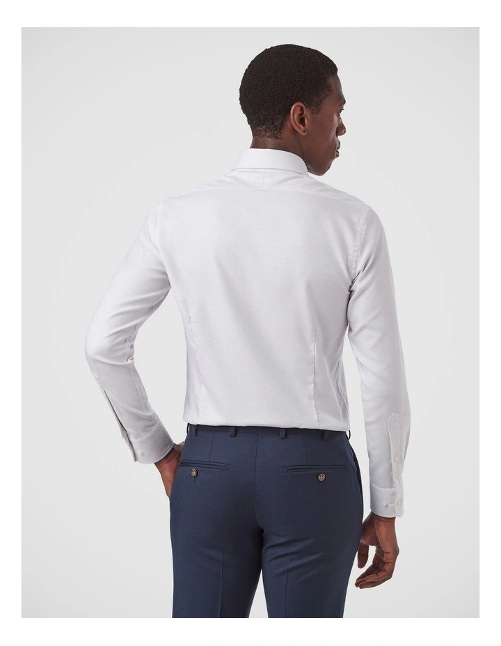 Hastings Slim Fit Shirt in Taupe image 4