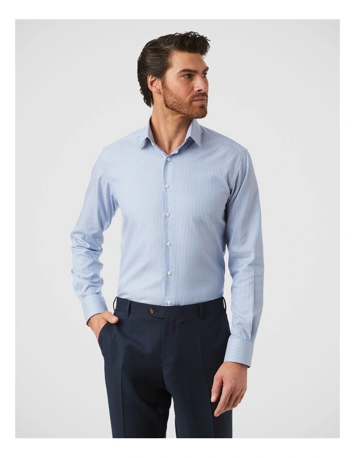 Parkdale Modern Fit Shirt In Blue image 1