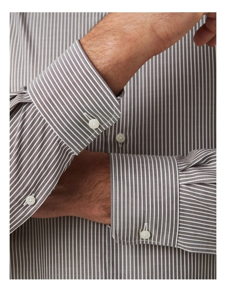 Parkdale Modern Fit Shirt In Chocolate image 2