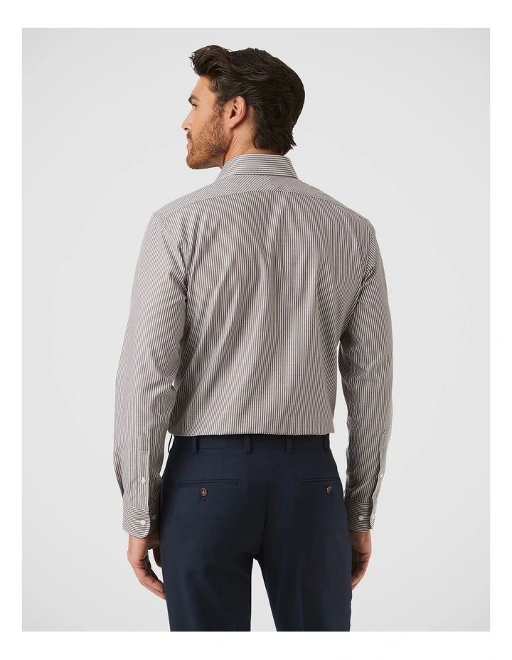 Parkdale Modern Fit Shirt In Chocolate image 4