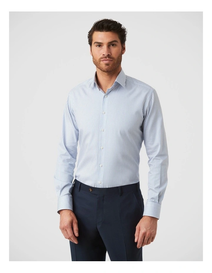 Parkdale Modern Fit Shirt In Blue image 1