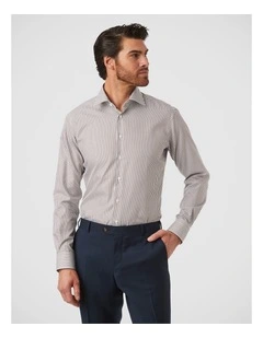 Parkdale Modern Fit Shirt In Chocolate