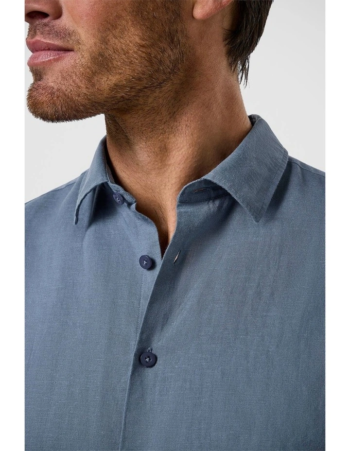 Torquay Modern Fit Shirt In Steel image 2