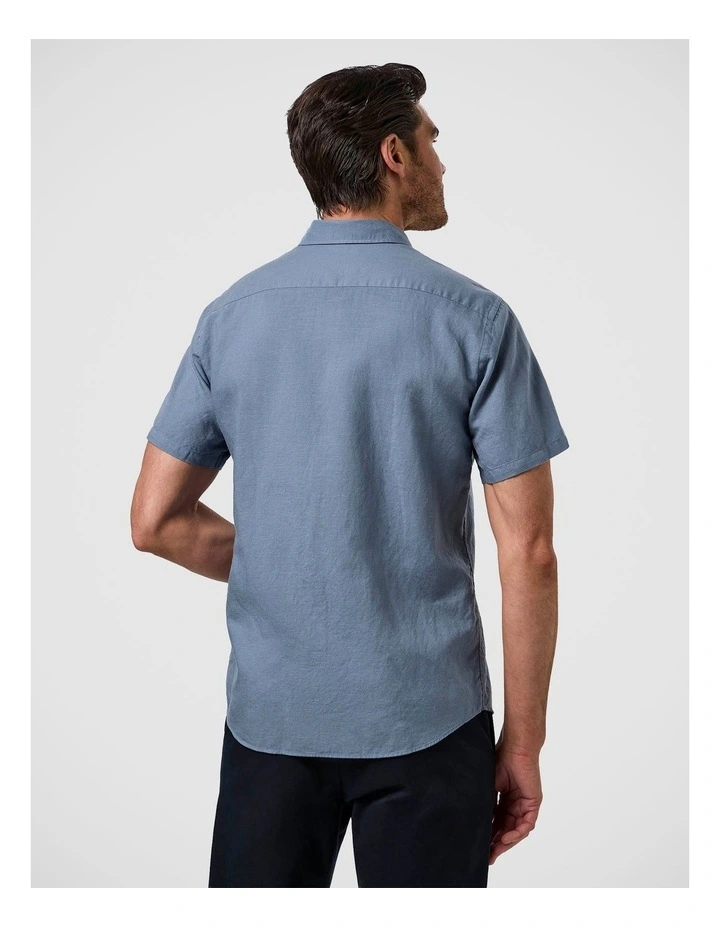 Torquay Modern Fit Shirt In Steel image 4