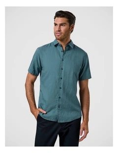 Torquay Modern Fit Shirt In Teal