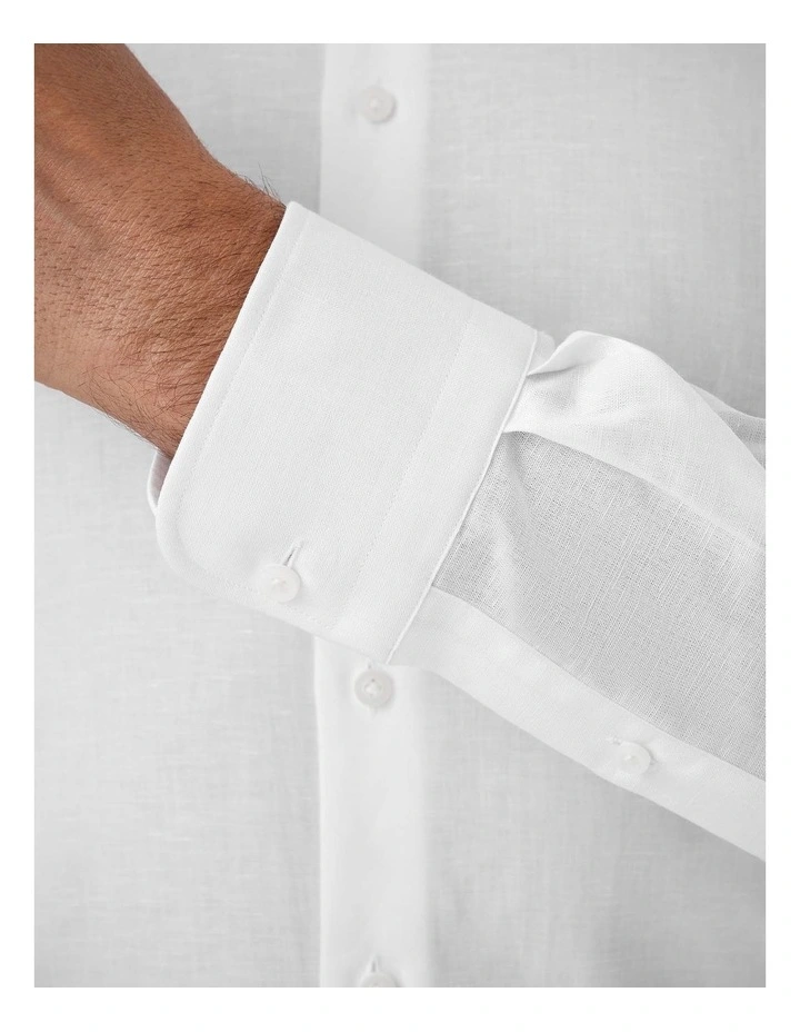 Hadfield Modern Fit Shirt in White image 2