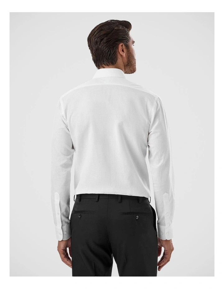 Hadfield Modern Fit Shirt in White image 4