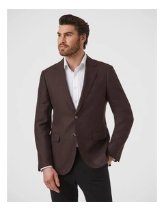 Hawthorn Modern Fit Sports Jacket in Brown