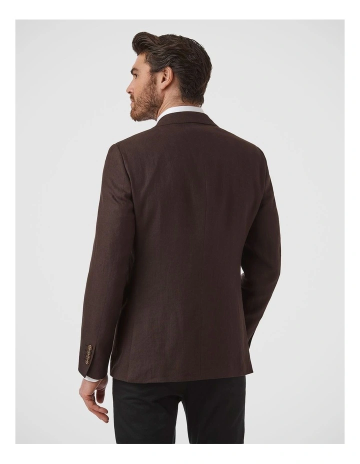 Hawthorn Modern Fit Sports Jacket in Brown image 3