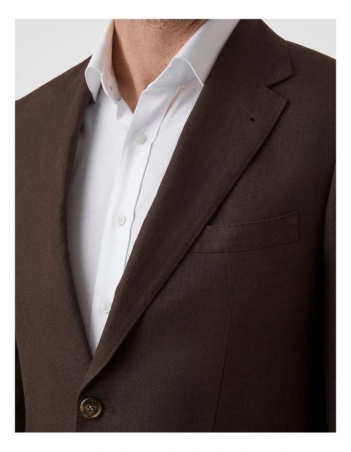 Hawthorn Modern Fit Sports Jacket in Brown image 4