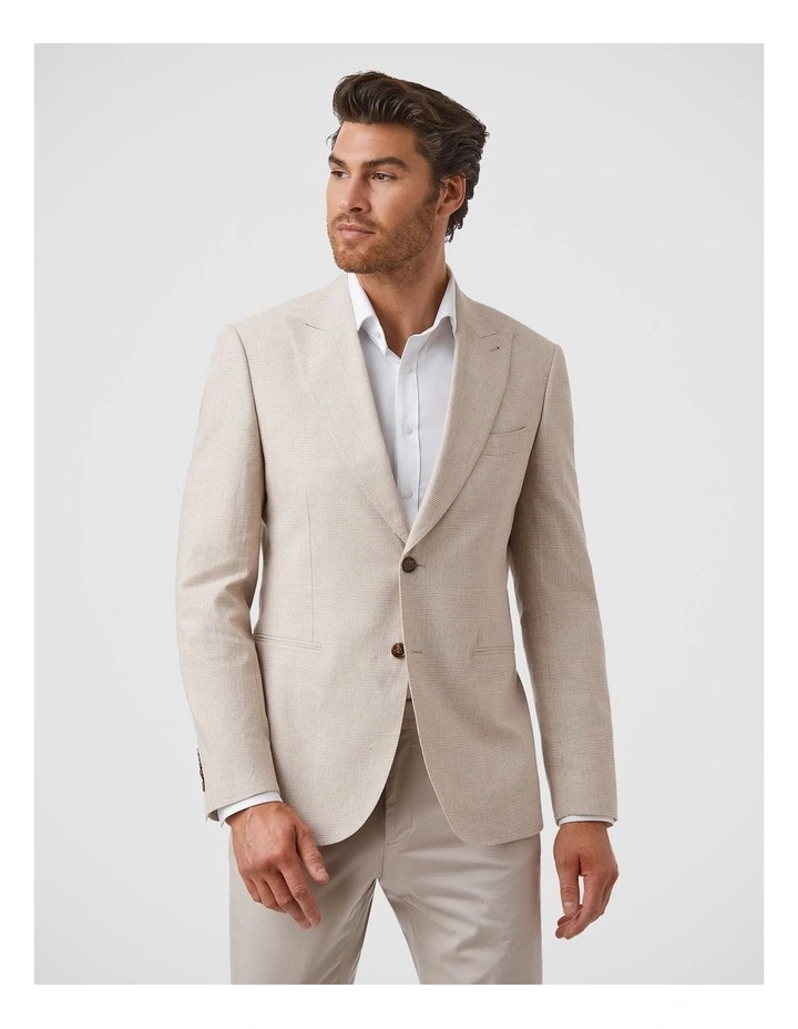 Stanmore Modern Fit Jacket in Sand image 1