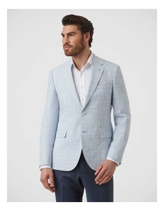 Hawthorn Modern Fit Sports Jacket In Sky