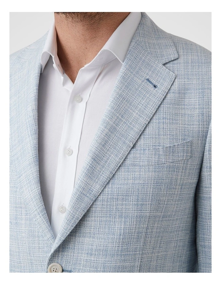 Hawthorn Modern Fit Sports Jacket In Sky image 2