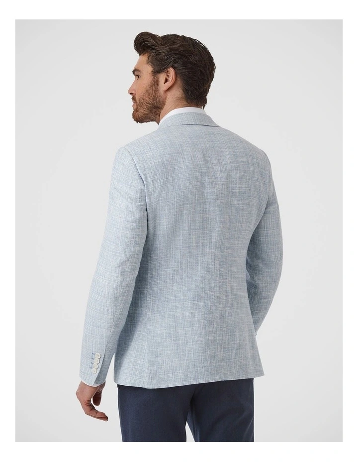 Hawthorn Modern Fit Sports Jacket In Sky image 3
