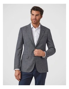 Hawthorn Modern Fit Sports Jacket In Blue