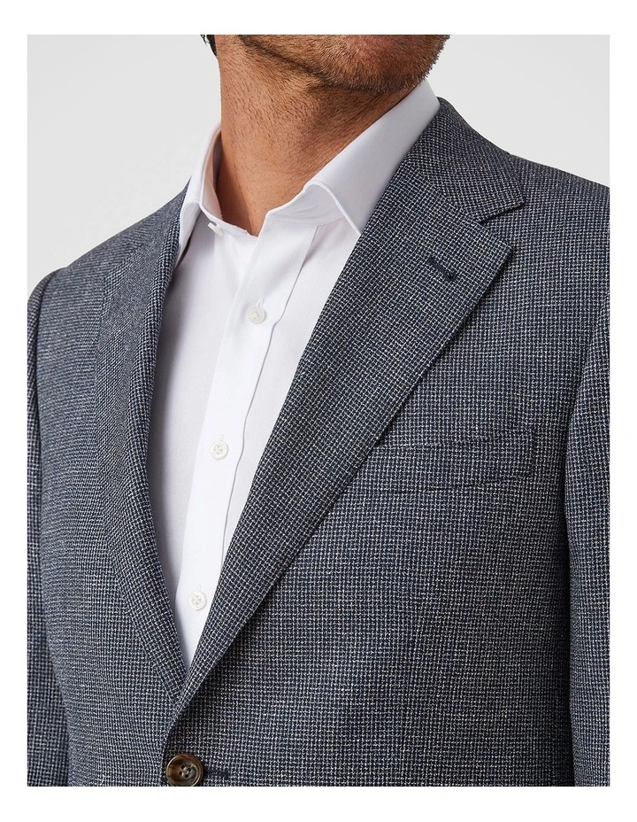 Hawthorn Modern Fit Sports Jacket In Blue image 2