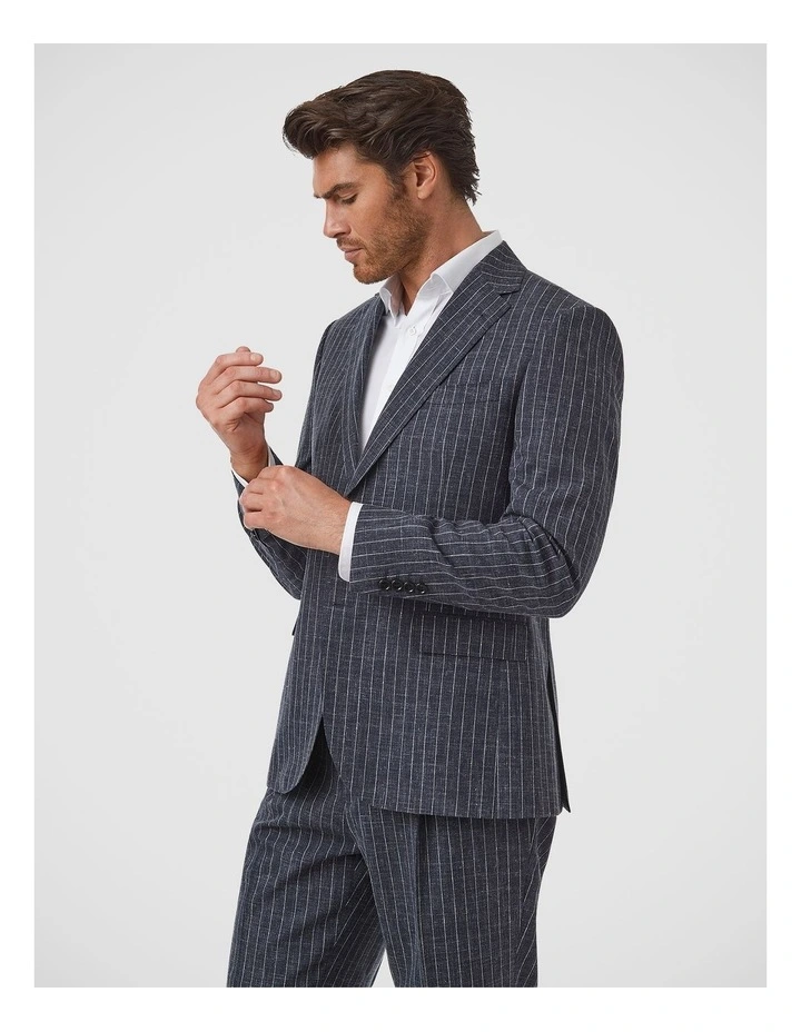 Kensington Modern Fit Jacket In Dark Navy image 4
