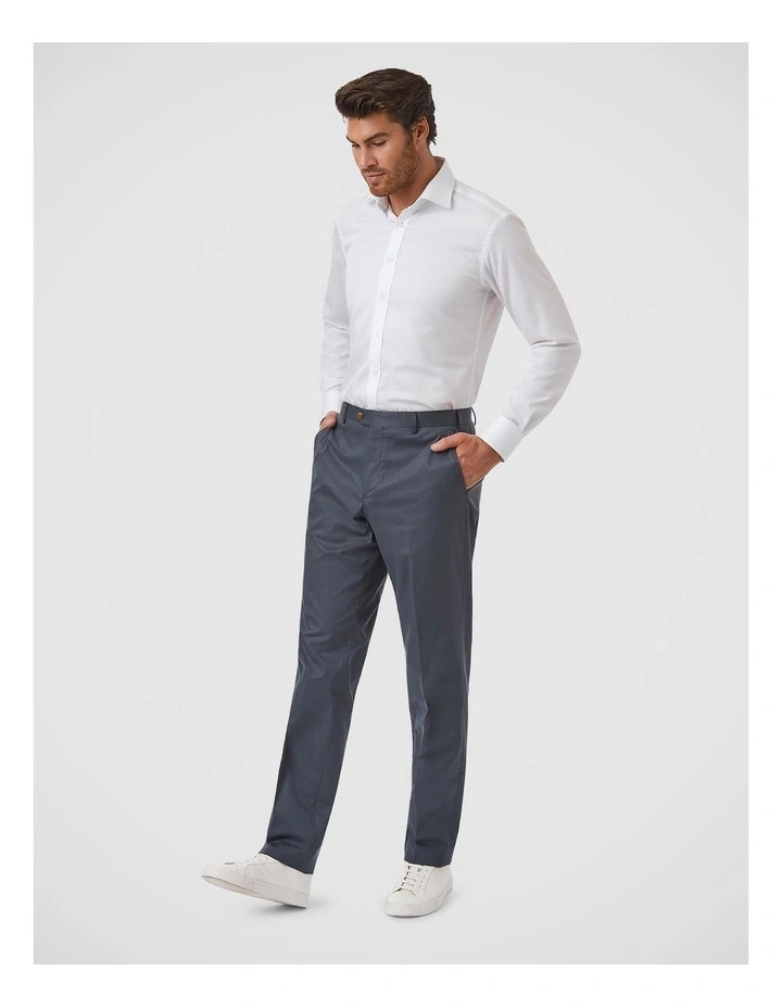 Dalmore Modern Fit Trouser In Steel image 2