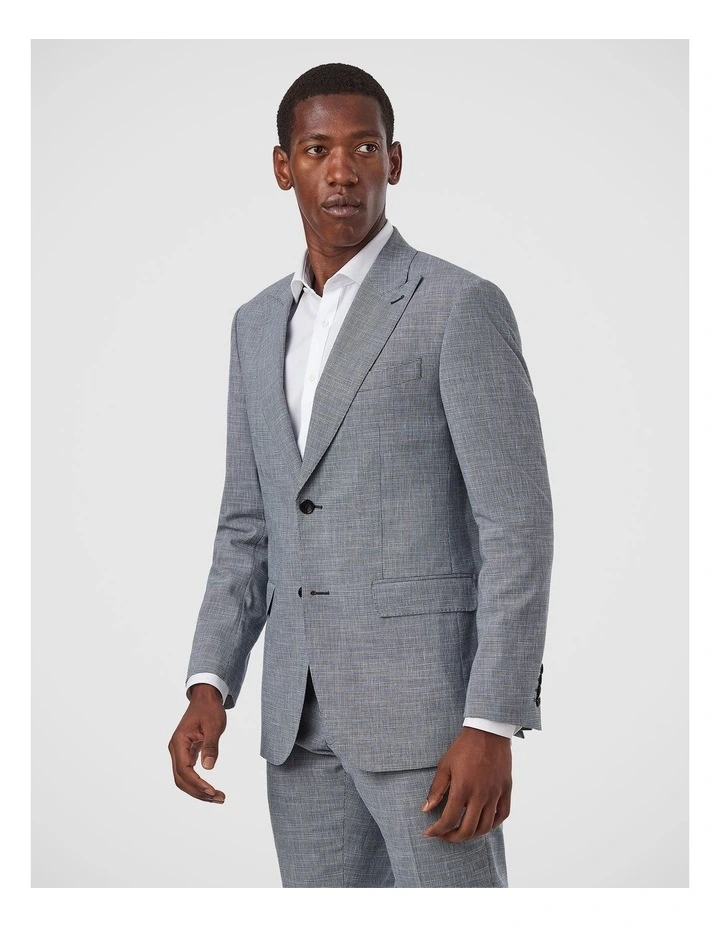 Trentham Slim Fit Jacket In Navy image 4
