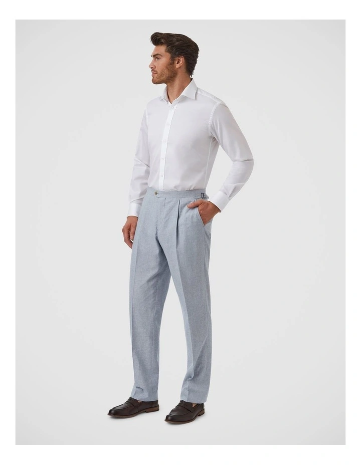 Banbury Tailored Fit Trouser in Steel image 2