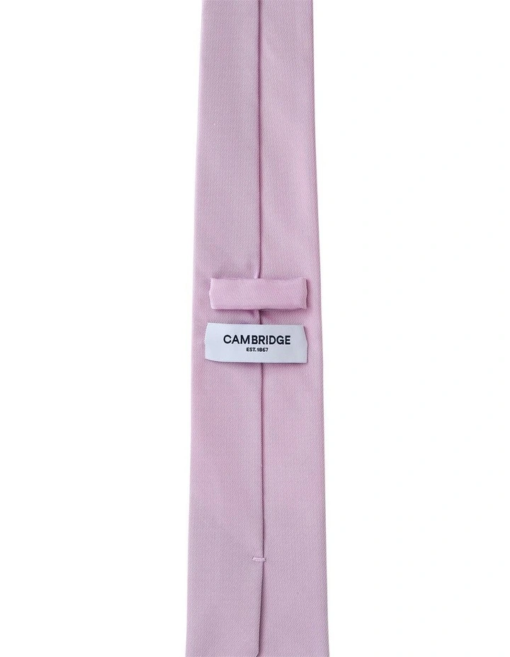 Formal Silk Tie in Lilac image 2